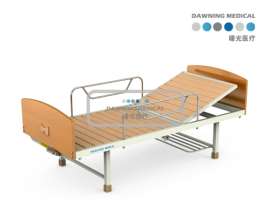 曙光BC3002A木板面单摇医用病床-护理床 家用医疗护理床