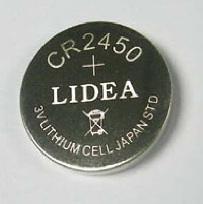 LIDEA品牌人体健康秤3V扣式电池CR2450