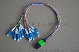 MPO/MTP扇形光纤连接器LC/FC/SC