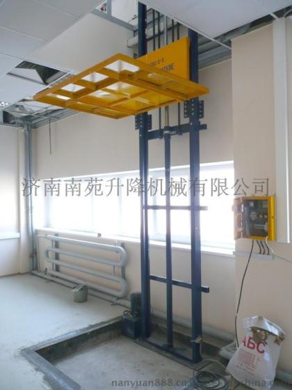 厂家供应杭州导轨式升降机丨杭州固定式液压升降货梯