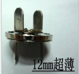 磁铁厂家直销手袋磁扣 皮包拉箱超薄磁钮 D12MM
